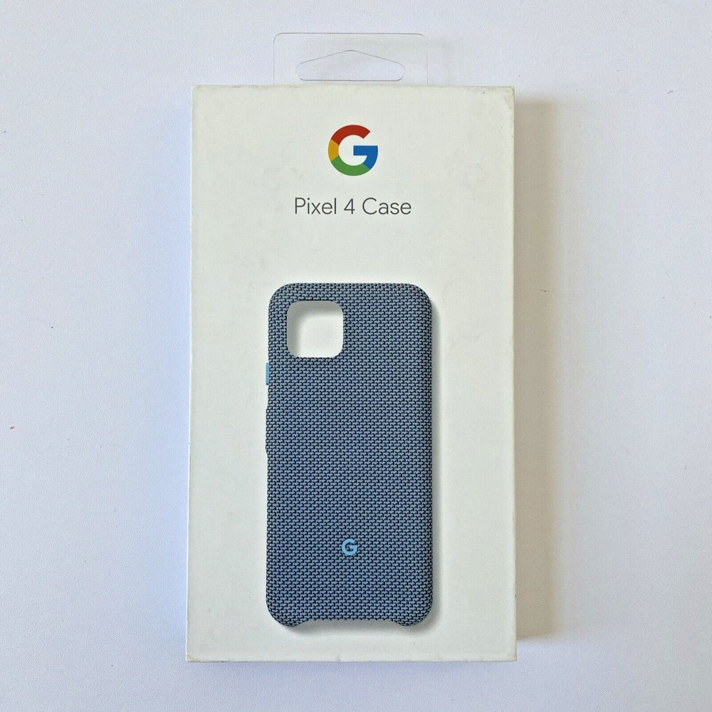 Google - Fabric Case for Google Pixel 4 Smartphones - ORIGINAL‎ - BLUEISH BLUE